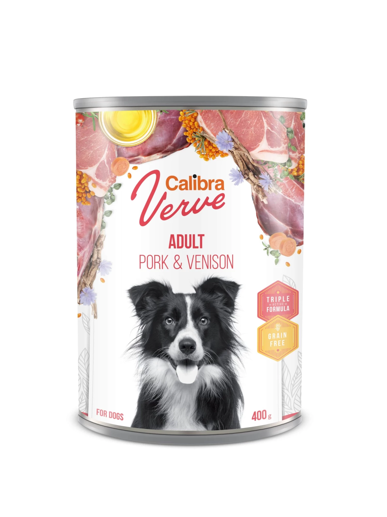 Calibra Verve Grain Free Adult Pork And Venison Wet Food For Dogs 3 Calibra Verve Grain Free Adult Pork And Venison Wet Food For Dogs
