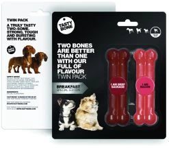 Tastybone Twinpack Breakfast Sausage, Beef And Bacon 9 Tastybone Twinpack Breakfast Sausage, Beef And Bacon -Dog Supplies Sale Store 120754 tbttpb 2