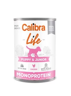 Calibra Life Puppy & Junior Chicken & Rice Wet Food For Puppies