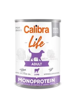 Calibra Life Adult Lamb Wet Food For Dogs