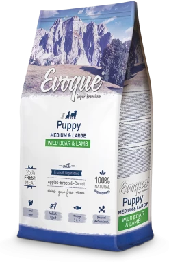 Evoque Puppy Medium/Large Lambwild Wild Boar And Rice