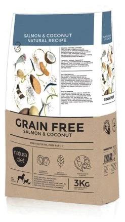 Natura Diet Grain Free With Salmon & Coconut