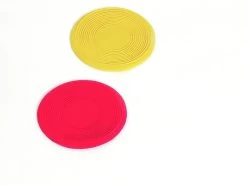 Karlie Flamingo Latex Frisbee Peewee, Red / Yellow