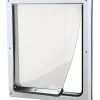 Trixie White 2-Way Dog Flap MXL -Dog Supplies Sale Store 39212 088 1 1