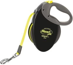 Flexi Neon Giant Leash Yellow Strap