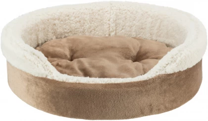 Trixie Beige And Brown Oval Cosma Oval Dog Bed 3 Trixie Beige And Brown Oval Cosma Oval Dog Bed