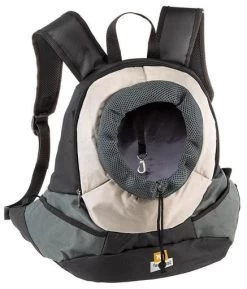 Ferplast Kangoo Cat Dog Backpack Small Grey