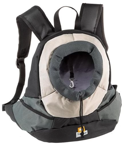 Ferplast Kangoo Cat Dog Backpack Small Grey 3 Ferplast Kangoo Cat Dog Backpack Small Grey