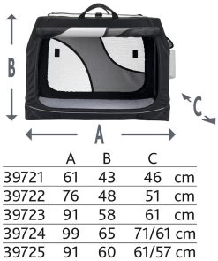 Trixie Vario Fabric Carrier -Dog Supplies Sale Store 428207 gra pro 39721 39725 1 0