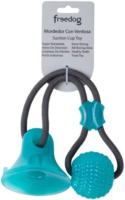 Freedog Treat Holder Chew Ball With Suction Cup 7 Freedog Treat Holder Chew Ball With Suction Cup -Dog Supplies Sale Store 429840 8429083040543 2 2