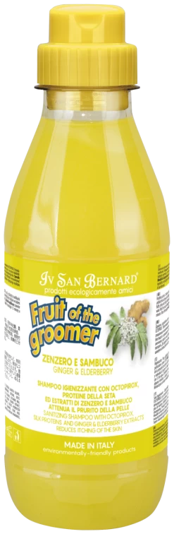 San Bernard Shampoo Ginger And Elderberry