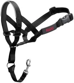 Halti Dog Muzzle Headcollar Black