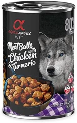 Pack 12 Alpha Spirit Venison And Rosemary Meatballs