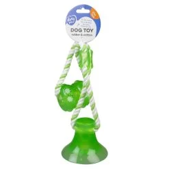 Duvo Plus Toy With Rope And Green Suction Cup For Dogs -Dog Supplies Sale Store 5414365356507 pck webl 63e4b61519635