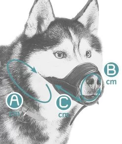 Ferplast Muzzle Nylon Short Snout -Dog Supplies Sale Store 6467 8010690051048 3 4