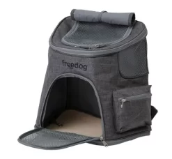 Freedog Dark Grey Makalu Backpack For Dogs And Cats