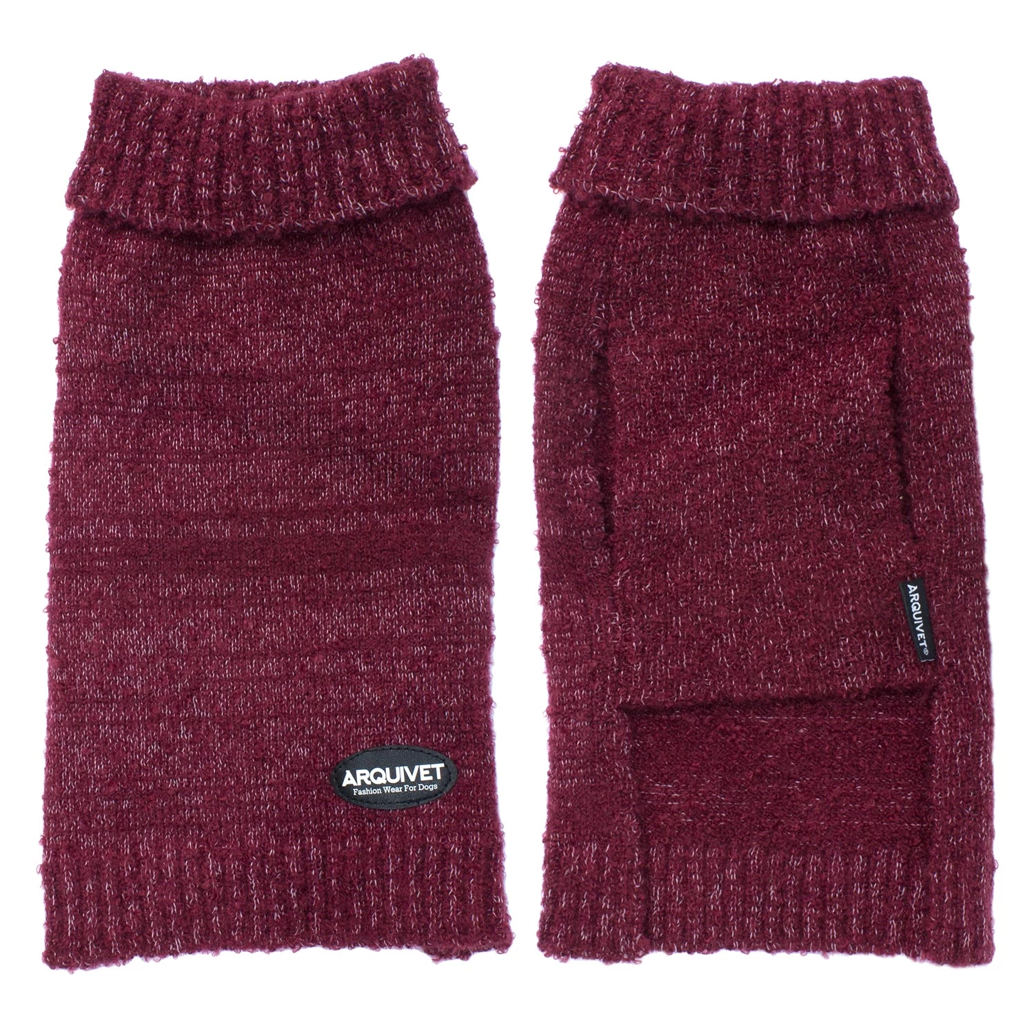 Arquivet Burgundy Marlboro Marlboro Knitted Sweater 4 Arquivet Burgundy Marlboro Marlboro Knitted Sweater - Image 2