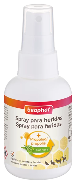 Beaphar Wound Spray For Dogs, Cats, Rodents And Birds