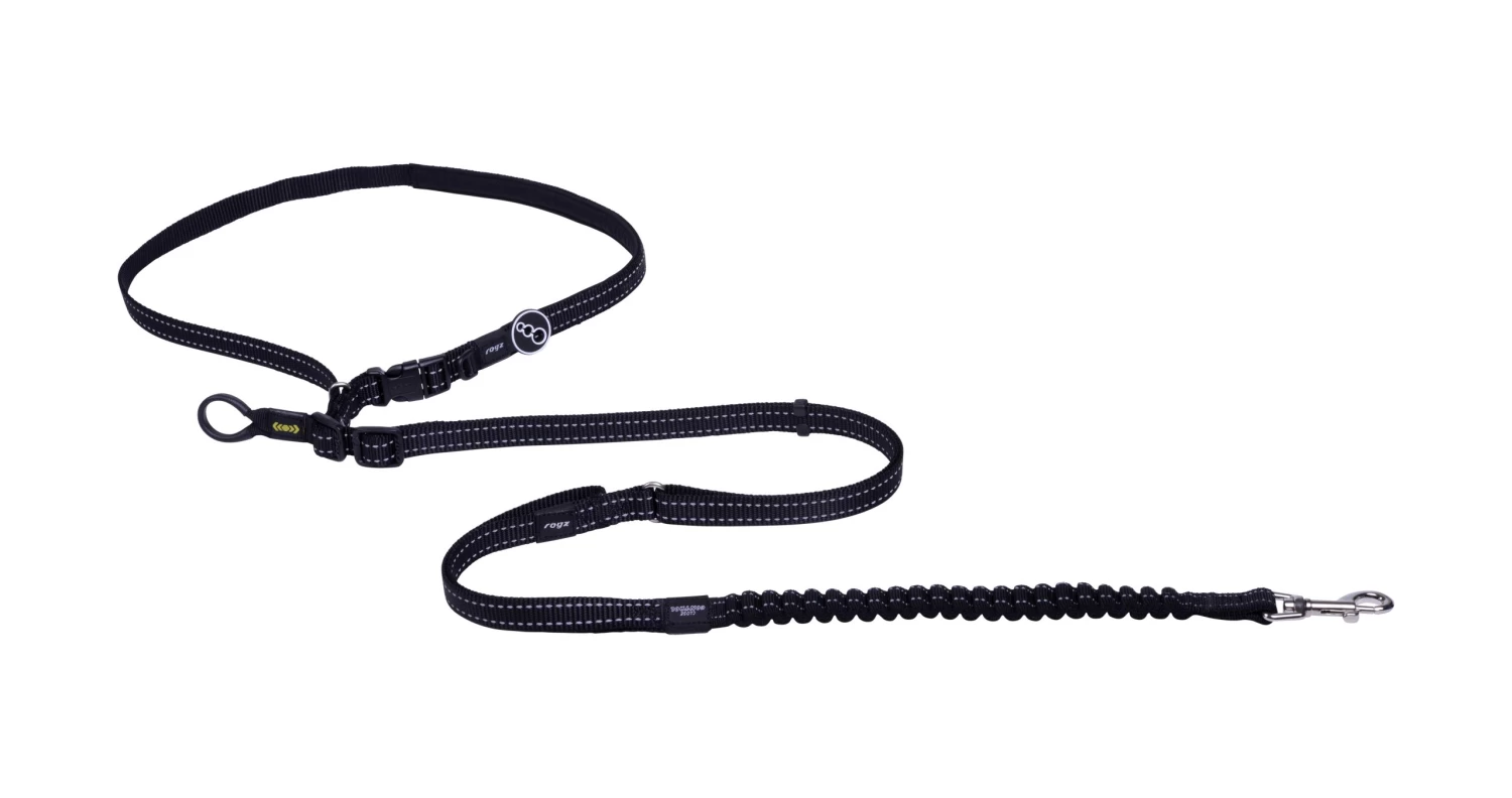 Rogz Utility Handsfree Lead Black 3 Rogz Utility Handsfree Lead Black