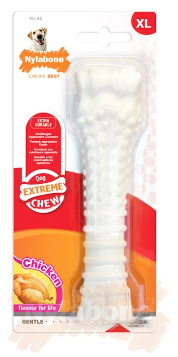 Nylabone Durachew Textured Chicken Souper 4 Nylabone Durachew Textured Chicken Souper - Image 2