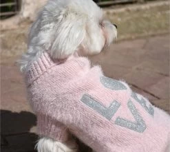 Nayeco Silver Love Knitted Sweater 6 Nayeco Silver Love Knitted Sweater -Dog Supplies Sale Store PE52916 22 B 63202906456d1
