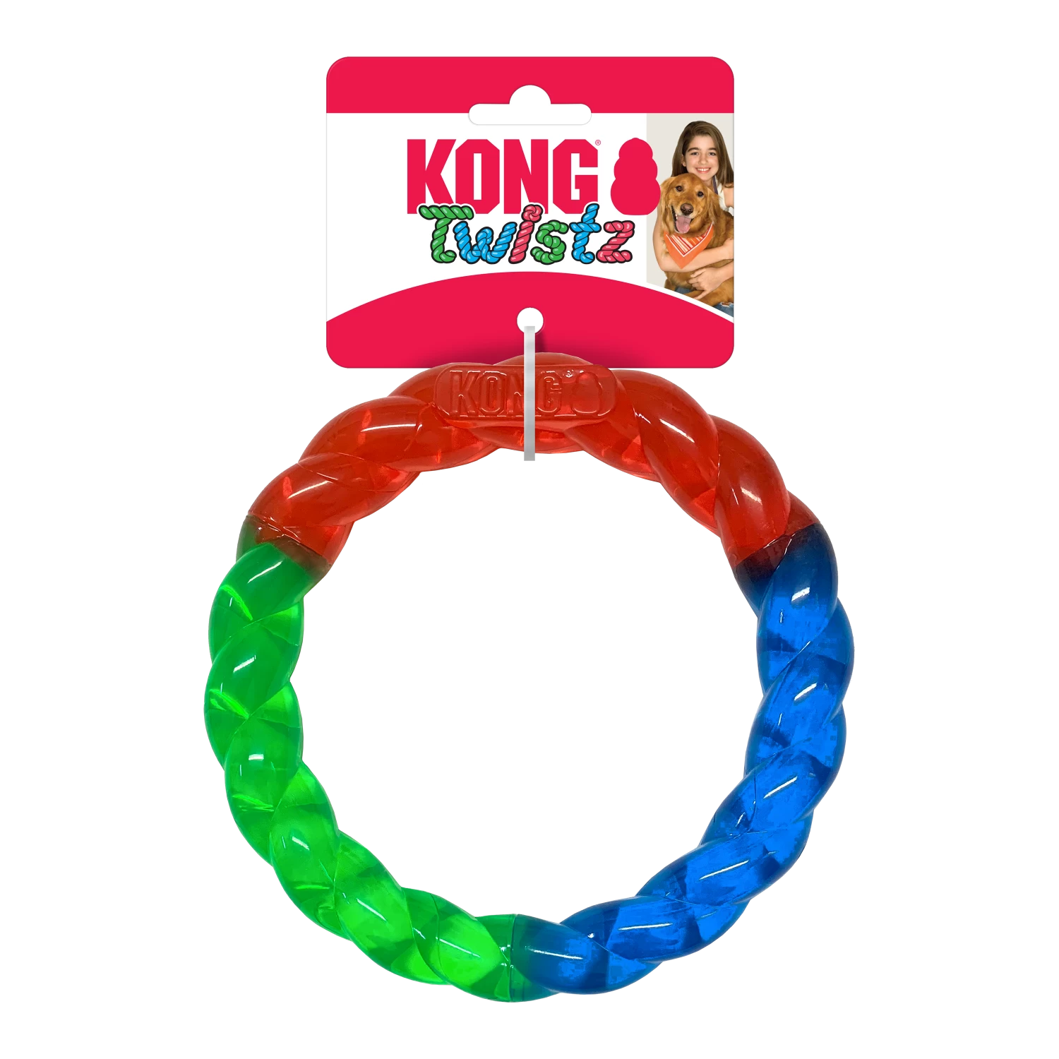 KONG Twistz Ring Large Dog Chew 6 KONG Twistz Ring Large Dog Chew - Image 4