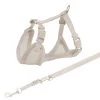 Trixie Padded Harness With Branch For Gray Puppies