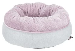 Trixie Junior Round Bed Grey And Lilac