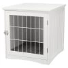 Trixie White Domestic Dog And Cat Kennel