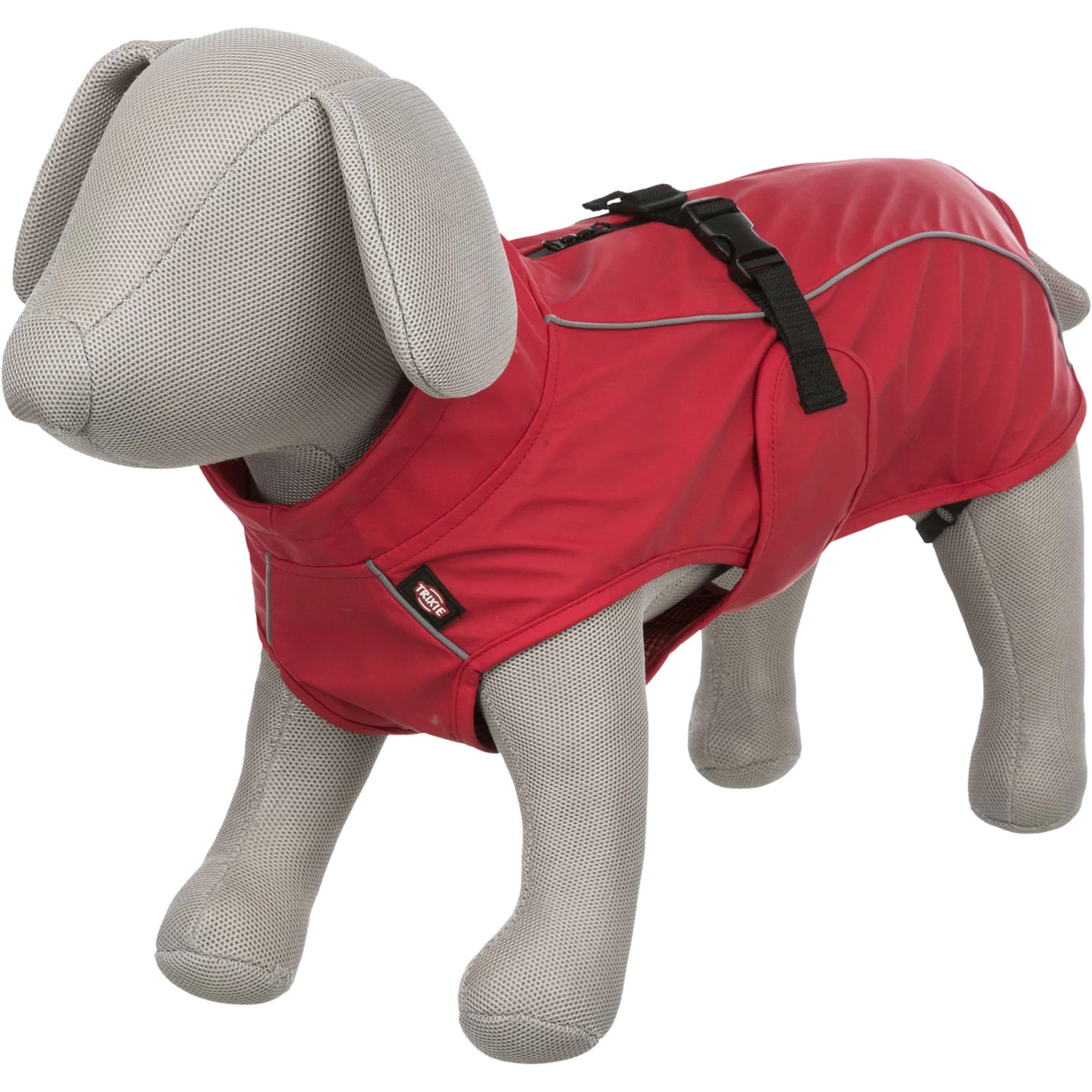Trixie Vimy Red Dog Raincoat Vimy Red 4 Trixie Vimy Red Dog Raincoat Vimy Red - Image 2