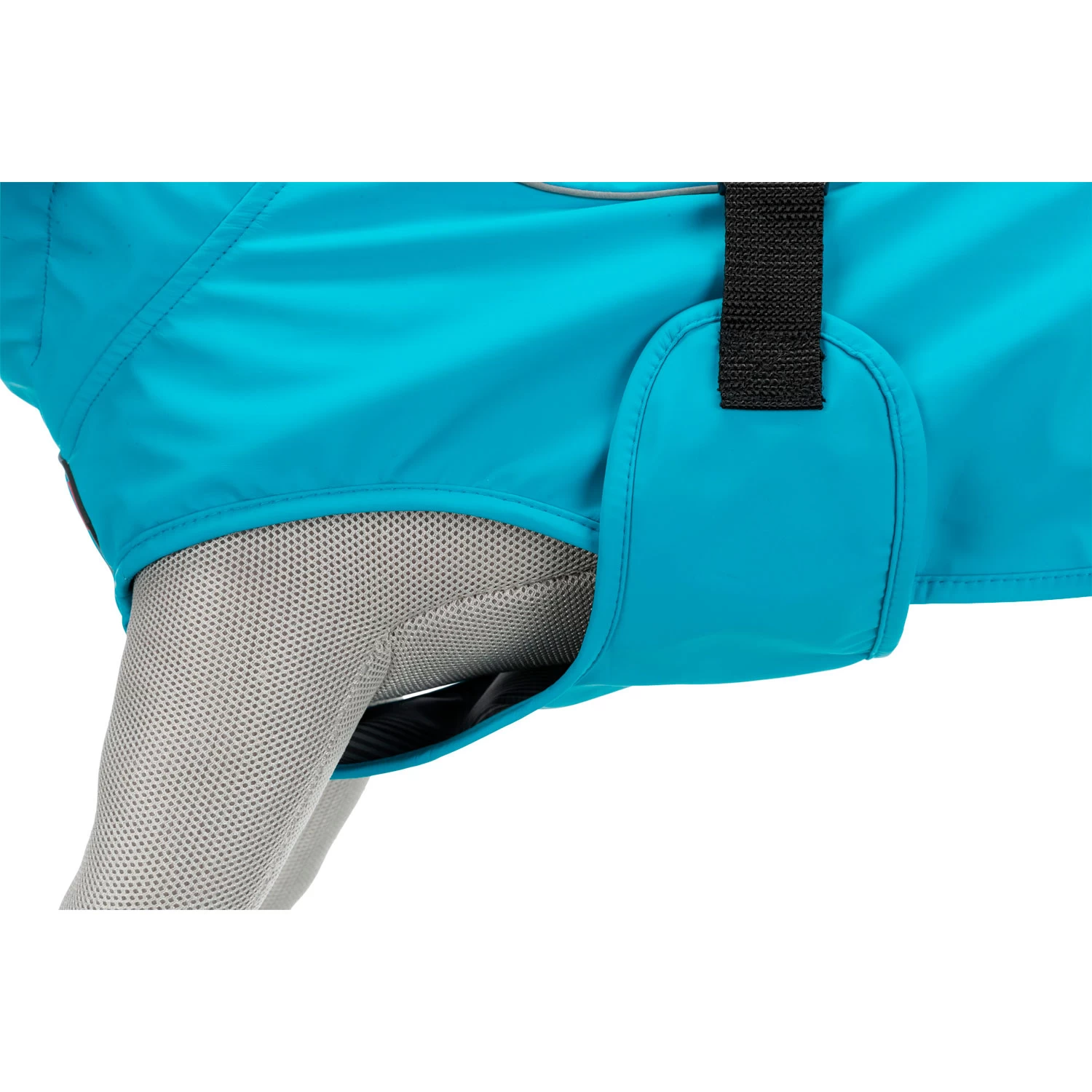 Trixie Waterproof Vimy Turquoise Raincoat For Dogs 6 Trixie Waterproof Vimy Turquoise Raincoat For Dogs - Image 4