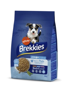 Brekkies Excel Junior Dog Food With Chicken