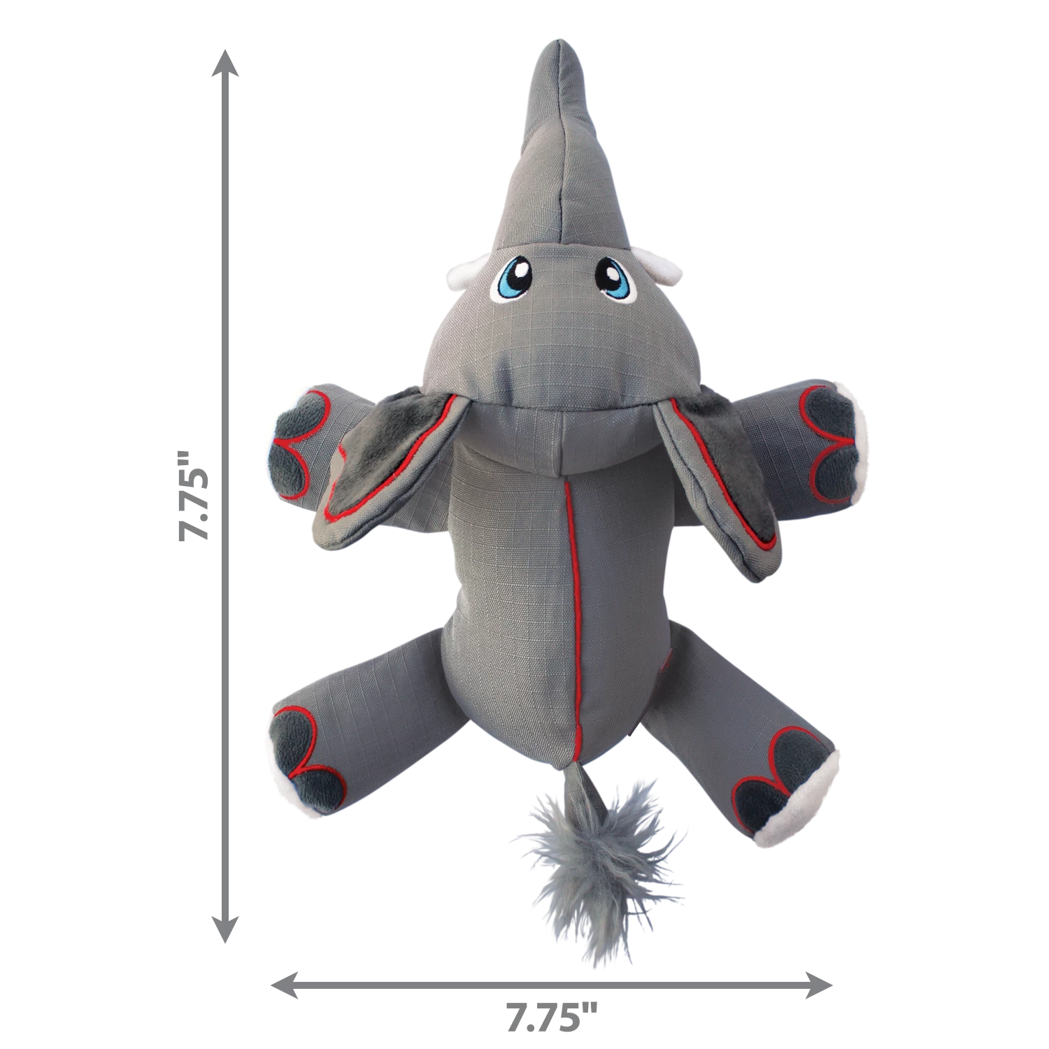 KONG Cozie Ultra Lucky Elephant Plush For Dogs 5 KONG Cozie Ultra Lucky Elephant Plush For Dogs - Image 3