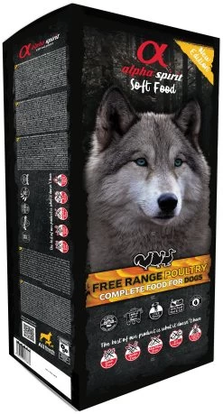 Alpha Spirit Semi Moist Poultry -Dog Supplies Sale Store aves de corral semi humedo 1