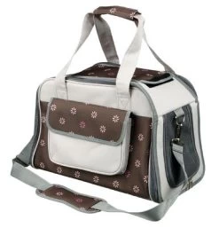 Trixie Libby Taupe And Gray Transport Bag