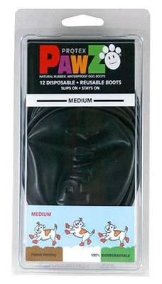 Pawz Dog Black Dog Boots