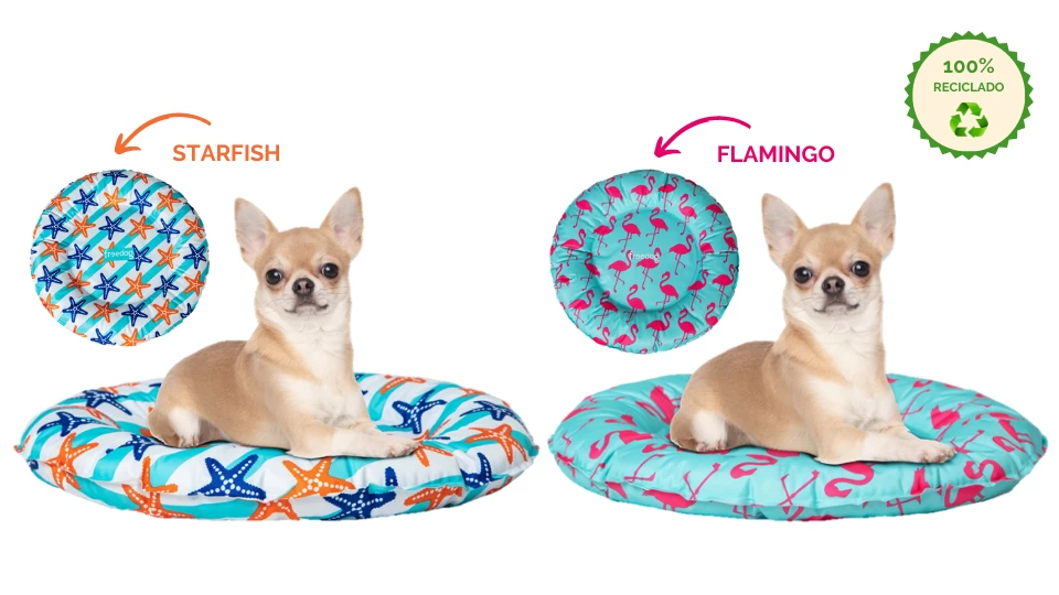 Freedog Flamingo Dogs Cooling Mat 5 Freedog Flamingo Dogs Cooling Mat - Image 3