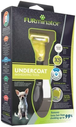 FURminator Toy Shorthair Brush For Toy Dogs 17 FURminator Toy Shorthair Brush For Toy Dogs -Dog Supplies Sale Store cepillo para perros extra pequenos de pelo corto 7