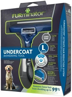 FURminator Brush For Large Longhair Dogs -Dog Supplies Sale Store cepillo para perros grandes de pelo largo 7
