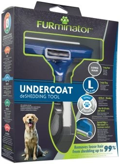 FURminator Brush For Large Longhair Dogs -Dog Supplies Sale Store cepillo para perros grandes de pelo largo 8