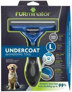 FURminator Brush For Large Longhair Dogs -Dog Supplies Sale Store cepillo para perros grandes de pelo largo 9