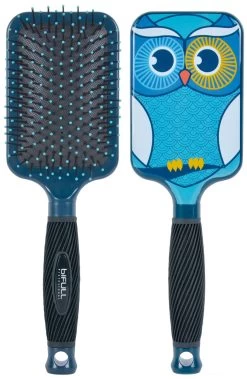 Bifull Blue Owl Rake Brush