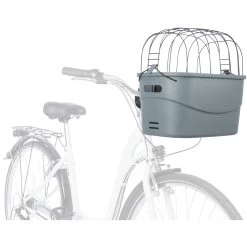 Trixie Grey Bike Basket -Dog Supplies Sale Store cesta para bicicletas 646cc8d257bc8