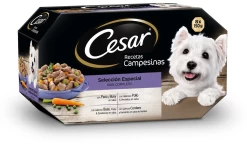 Cesar Wet Food For Dogs Multipack Country Recipes In Sauce 12 Cesar Wet Food For Dogs Multipack Country Recipes In Sauce -Dog Supplies Sale Store comida humeda para perros multipack recetas campesinas en salsa 3