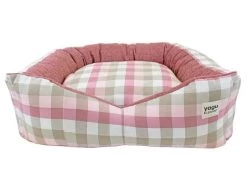 Yagu Cradle Uve Squares Mauve