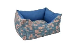 Nayeco Rectangular Eco Line Deep Blue Rectangular Crib For Dogs
