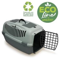 Arquivet Ecoline Recycled Plastic Dog & Cat Kennel -Dog Supplies Sale Store eco line trasportin 64a3fd3077975