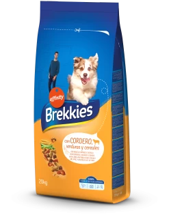 Brekkies Excel Excel Adult Dog Food With Lamb, Vegetables And Grain -Dog Supplies Sale Store excel pienso para perros adultos con cordero verduras cereales 2