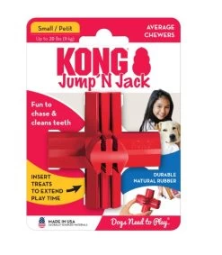 KONG Jump'N Jack 7 KONG Jump'N Jack -Dog Supplies Sale Store juguete de goma rellenable para perro 63482d2cb7cdb
