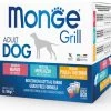 Monge Multi Pouches For Dogs Beef/Fish/Chicken And Turkey -Dog Supplies Sale Store multi pouches para perro de ternera pescado pollo pavo 1